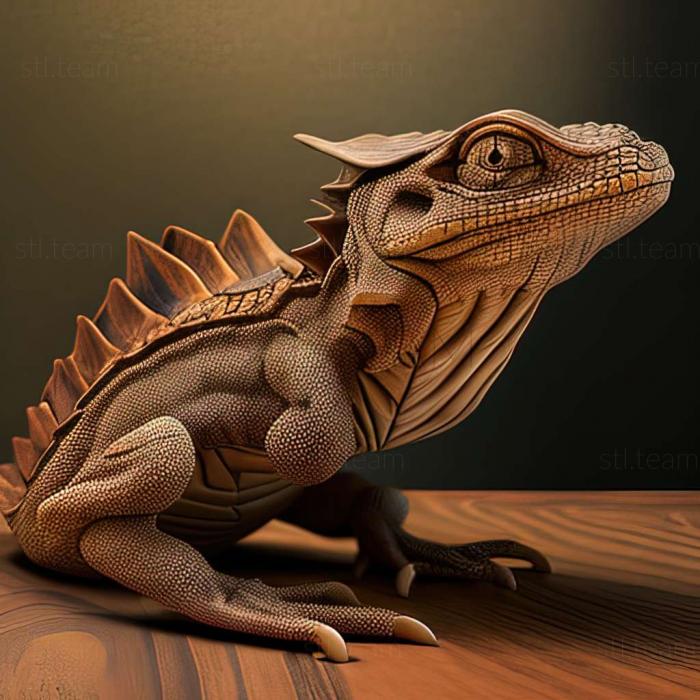 3D model Peltorhamphus tenuis (STL)